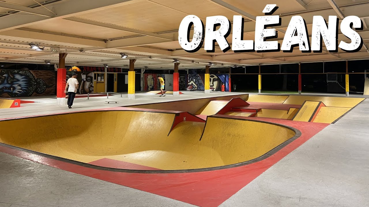 LE NOUVEAU SKATEPARK INDOOR D’ORLÉANS 🤯