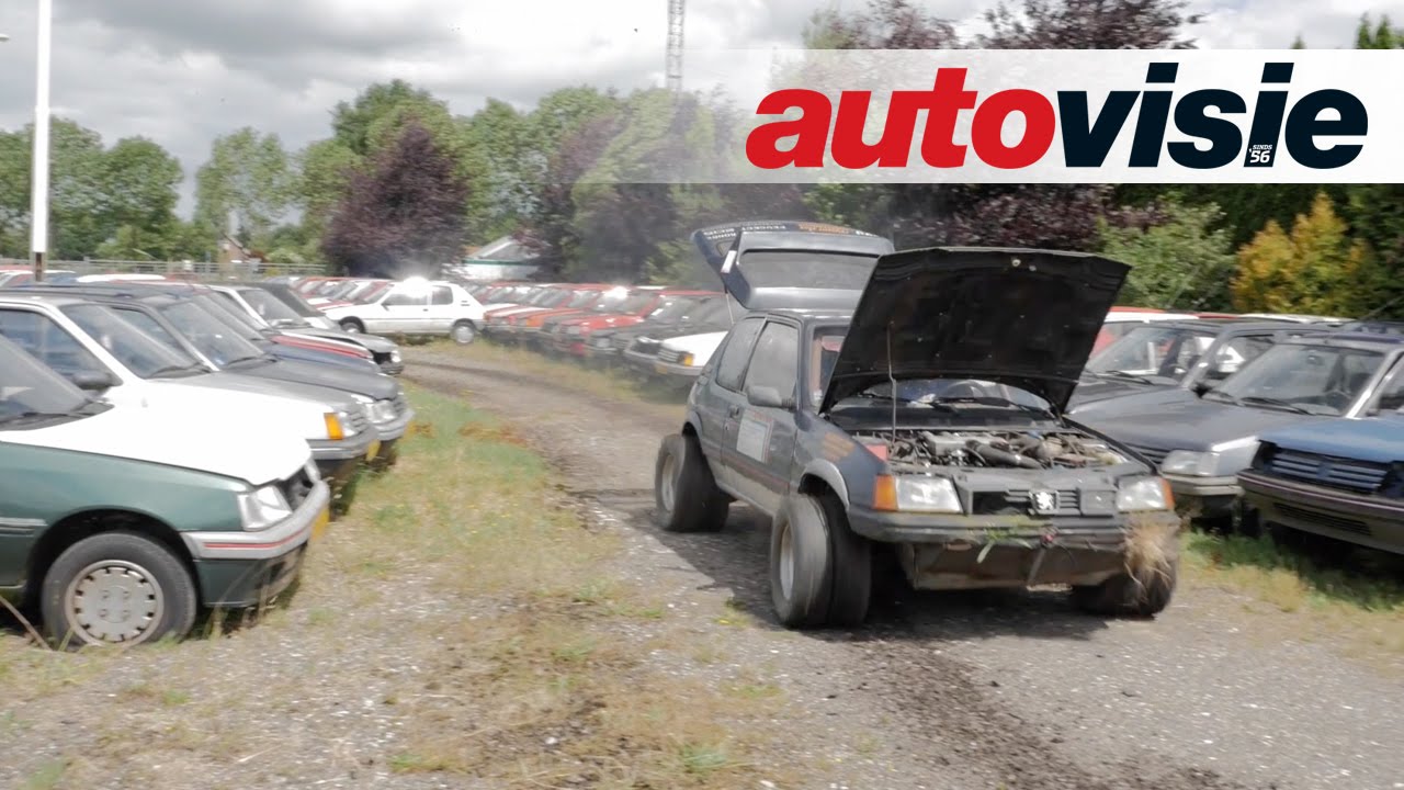 Hollandse monsterverzameling Peugeot 205'jes  - by Autovisie TV