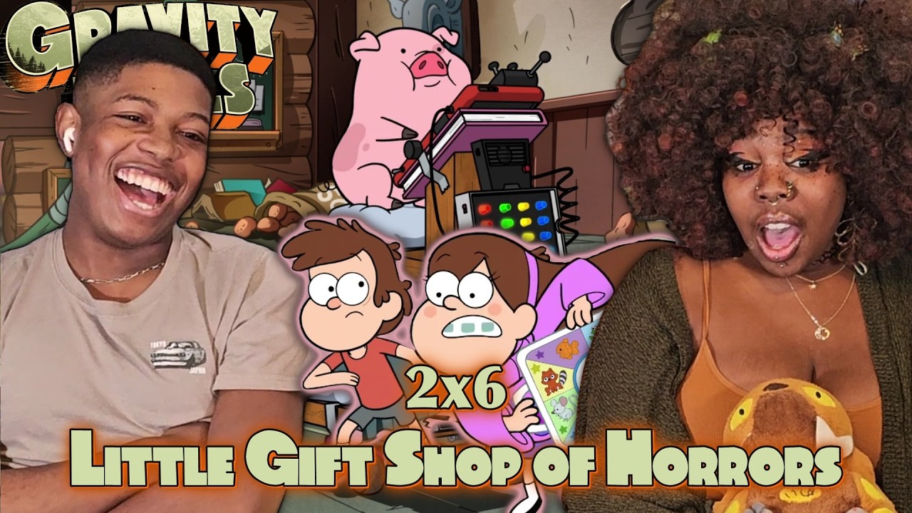 WADDLES DEGRASSE TYSON! Gravity Falls 2x6 Little Gift Shop of Horrors  REACTION