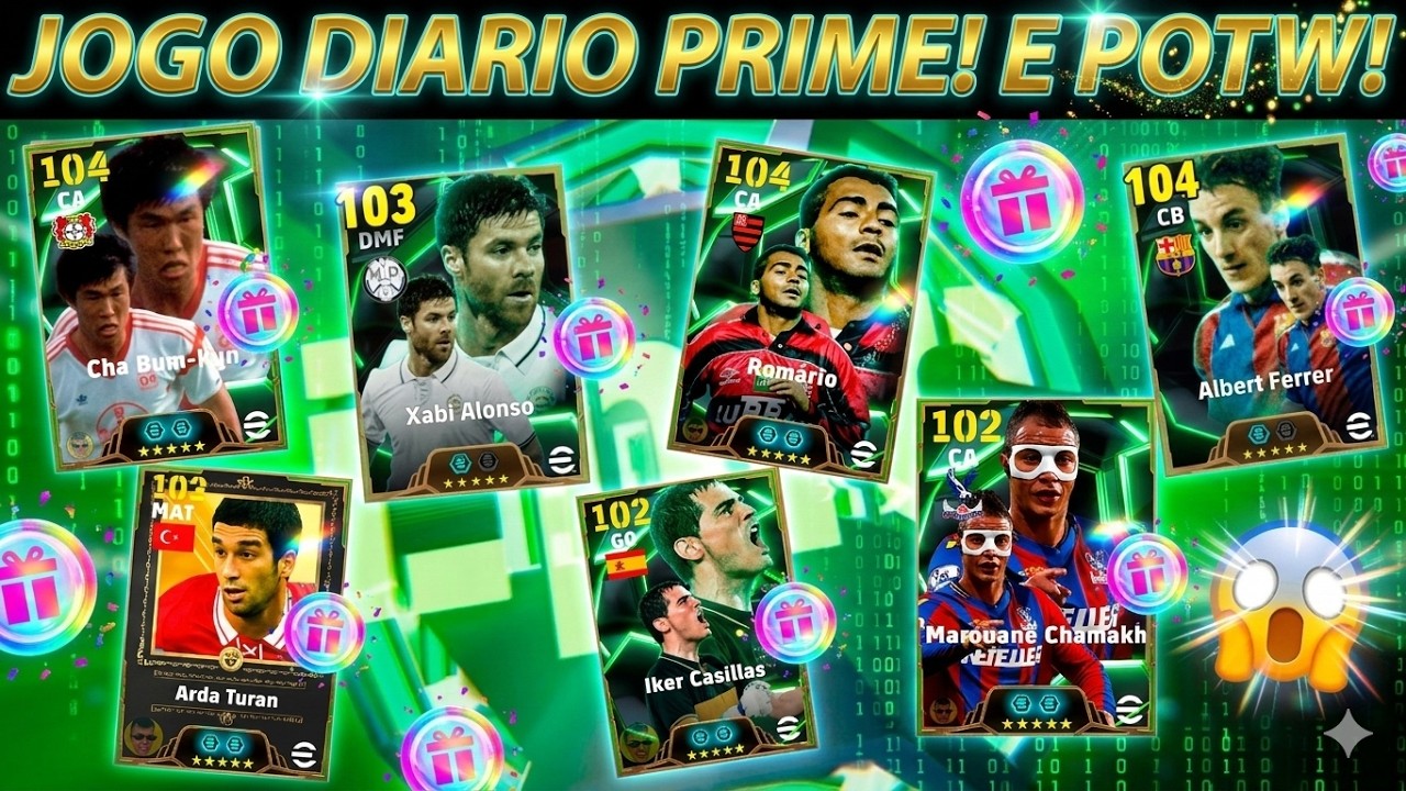 🚨ATUALIZAÇÃO DO JOGO DIARIO E + POTW NO EFOOTBALL 26 MOBILE