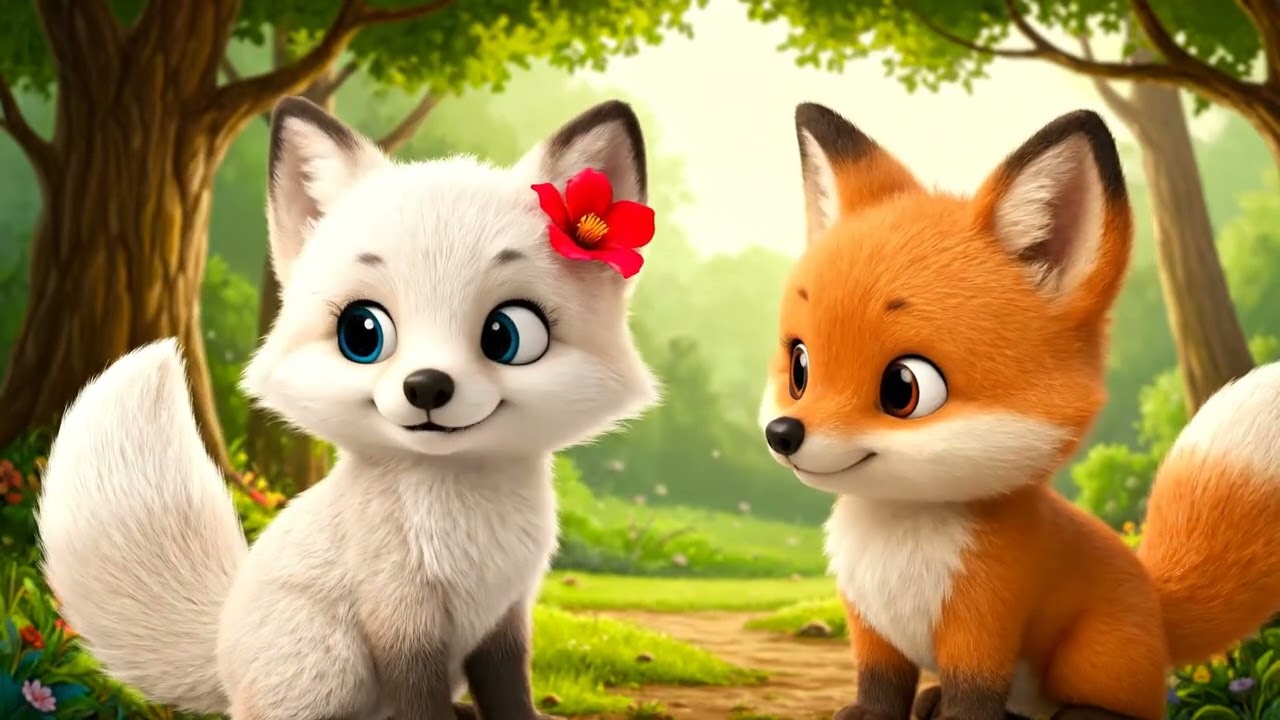 Foxy Meets Snowy | A Gentle Forest Love Story