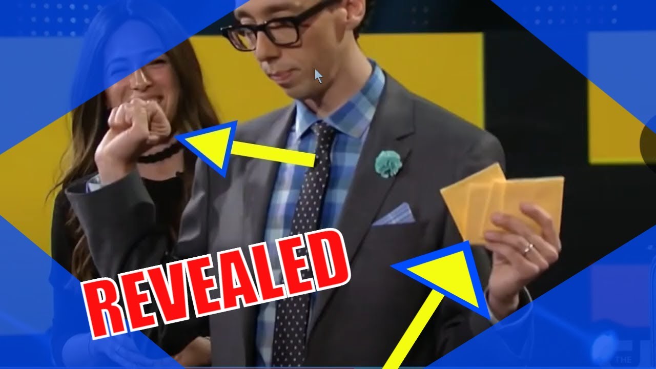 Trick Revealed - Cheese Magic with Jonathan Burns on Penn & Teller Fool Us