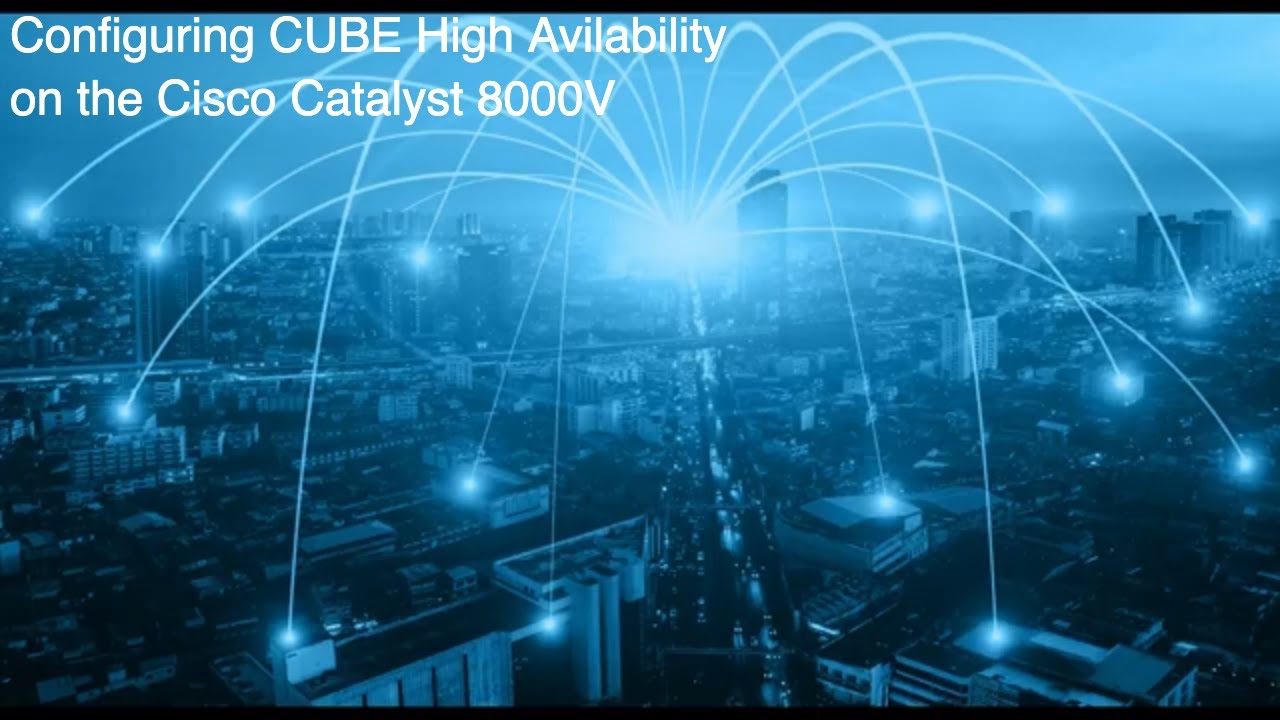 Configuring CUBE HA on the Cisco Catalyst 8000V Edge Router