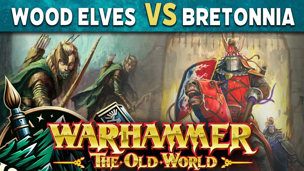 Wood Elves vs Bretonnia Warhammer The Old World Live Battle Report