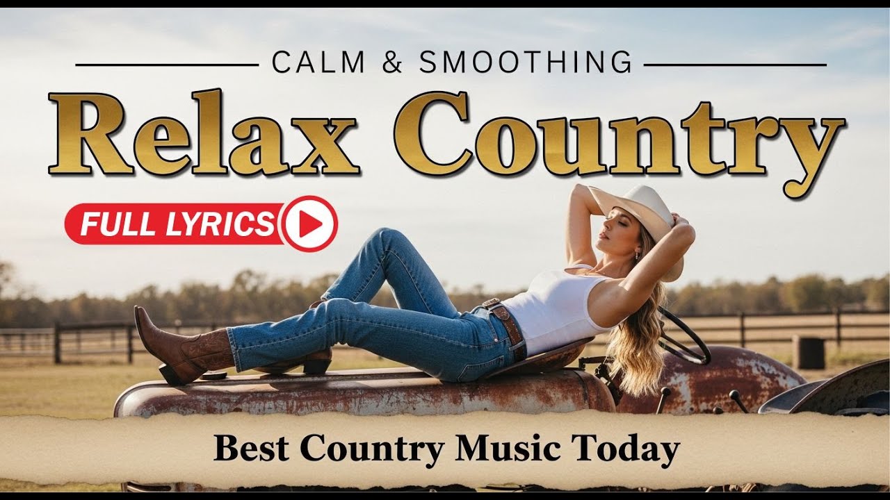Wander Through Golden Fields Gentle Country Guitar Relaxing Playlist With Lyrics
