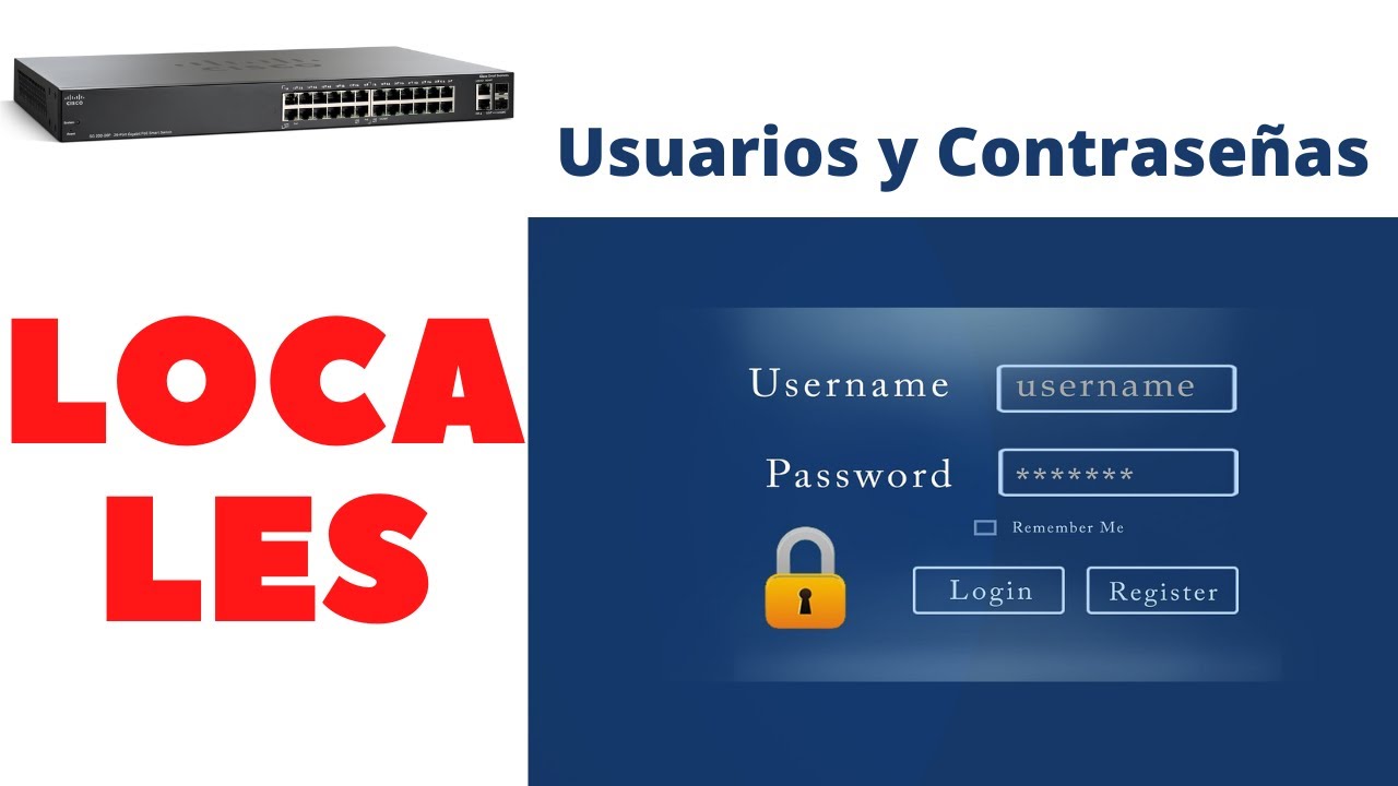 Cómo proteger el acceso al CLI del switch mediante USUARIOS y CONTRASEÑAS Locales