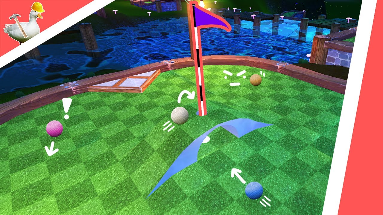 Hilarious Golf It Game – Absolute Chaos With Collisions On
