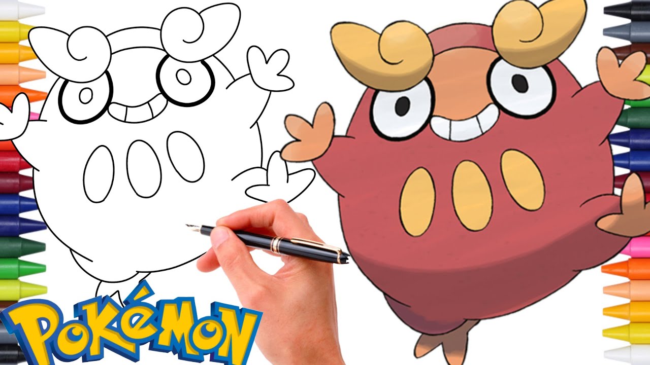 Comment Dessiner LE POK&Eacute;MON DARUMAROND (Darumaka) #554 | G&eacute;n&eacute;ration 5