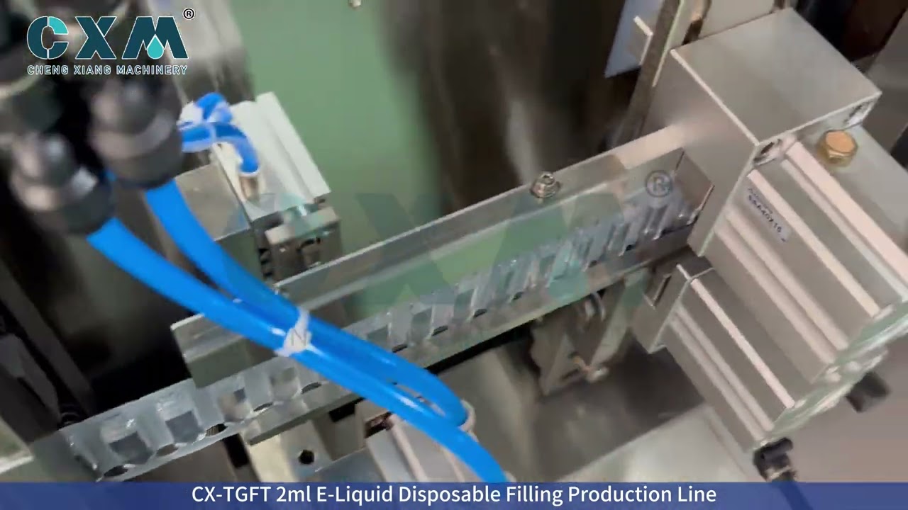 E-liquid Nicotine Shot Filling Line | 2ml Nicotine Salt Booster Filling & Capping #fillingmachine