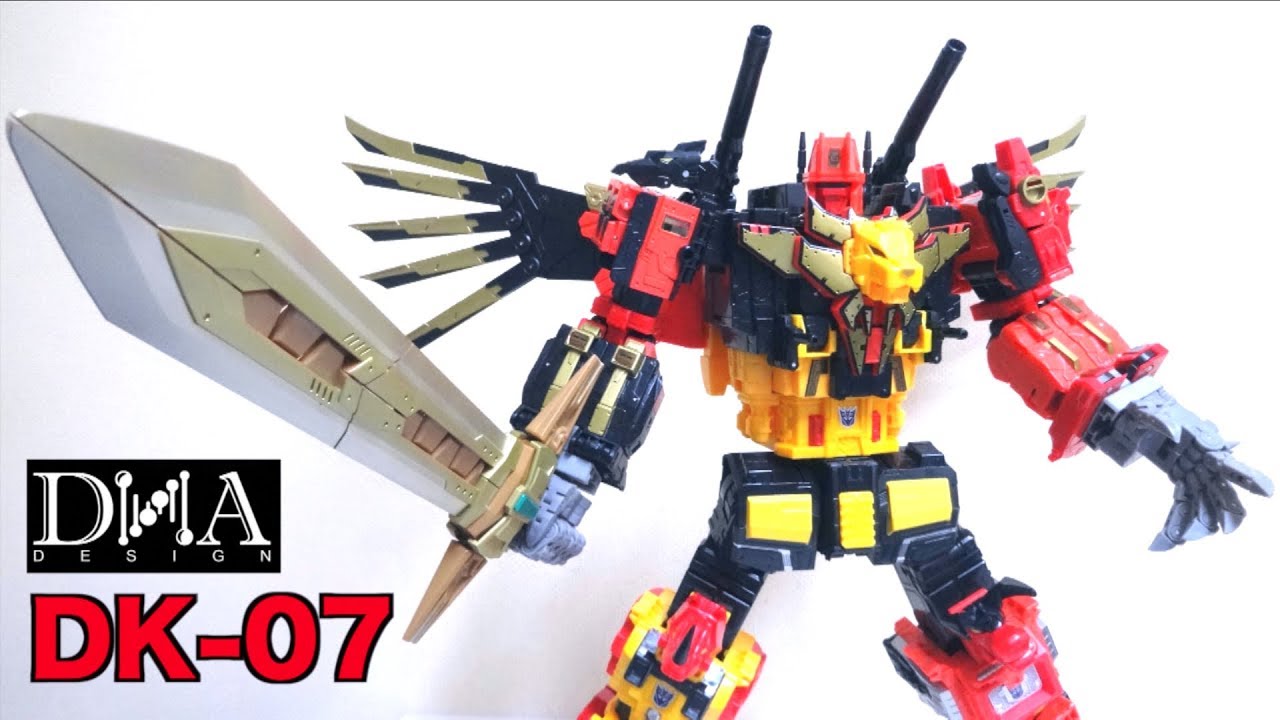 【トランスフォーマー プレダキング】改造せよ！巨大な剣、翼、フル可動手首など！ ヲタファのアップグレードキット レビュー / DNA Design DK-07 Upgrade Kit