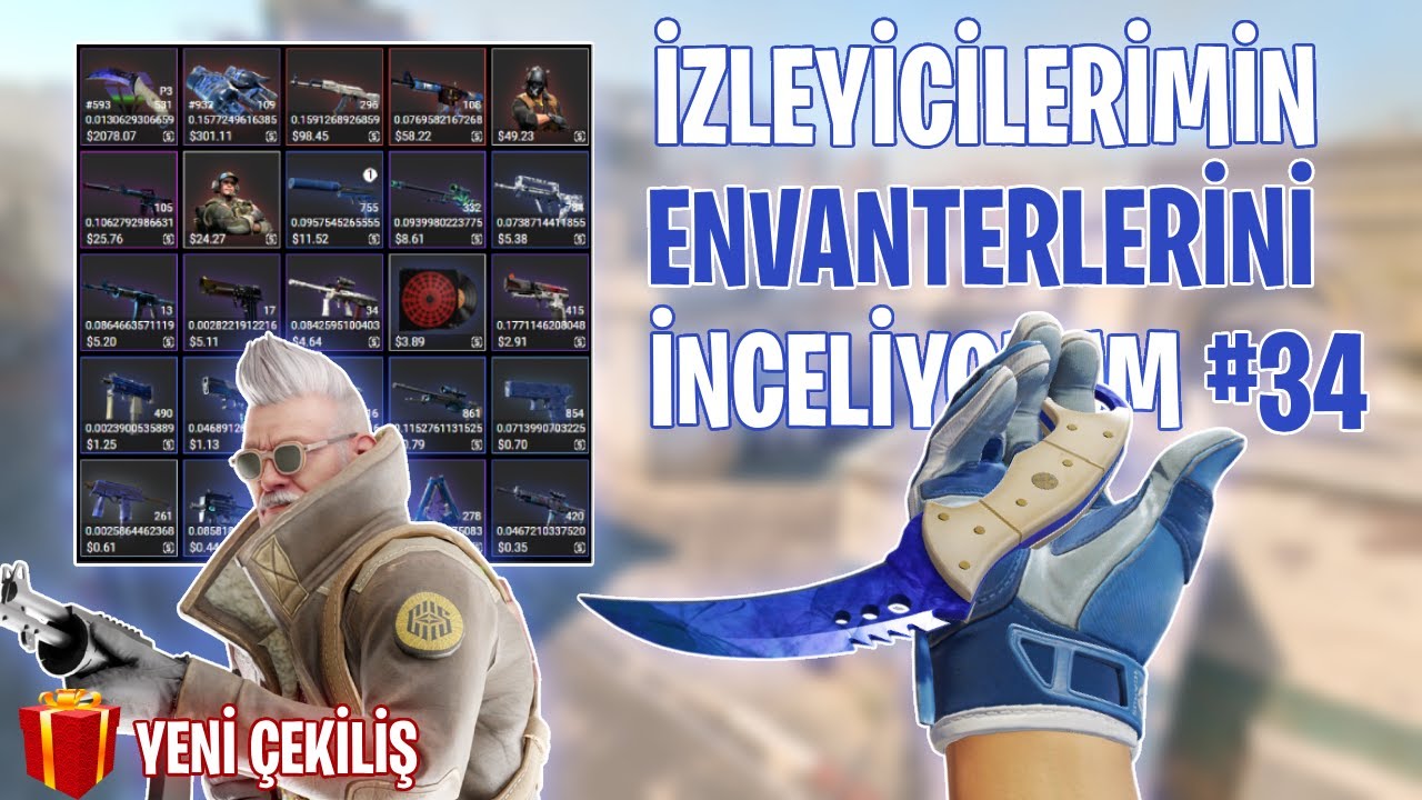 İZLEYİCİM CS2 MAVİ ENVANTER DİZMİŞ !! - YENİ &Ccedil;EKİLİŞ