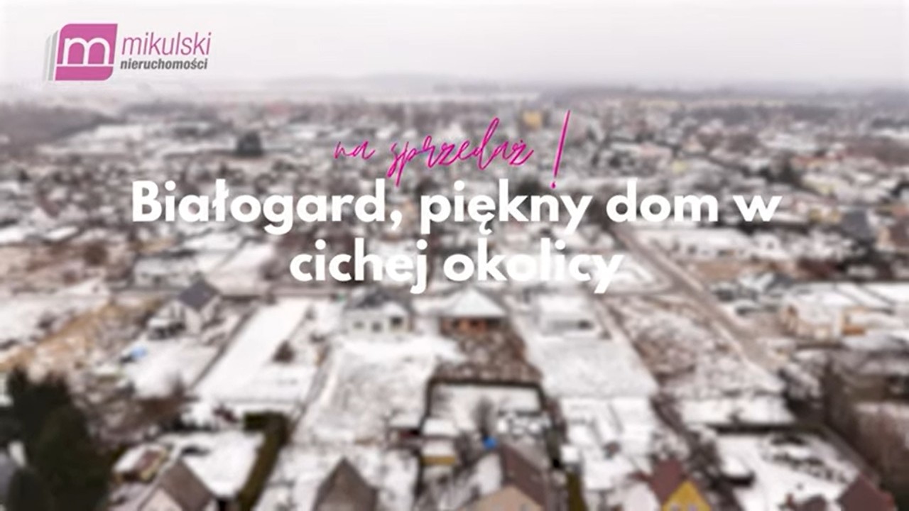Białogard - piękny dom w cichej okolicy