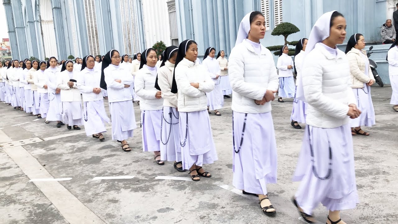 Khai Mạc Đại Lễ Đức Mẹ Vô Nhiễm Nguyên Tội Giáo Phận Bùi Chu Quảng Trường Thánh Đường Phú Nhai 