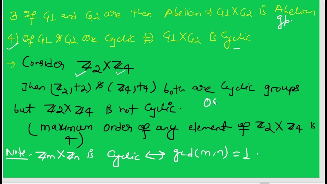 EXTERNAL DIRECT PRODUCT AND INTERNAL DIRECT PRODUCT