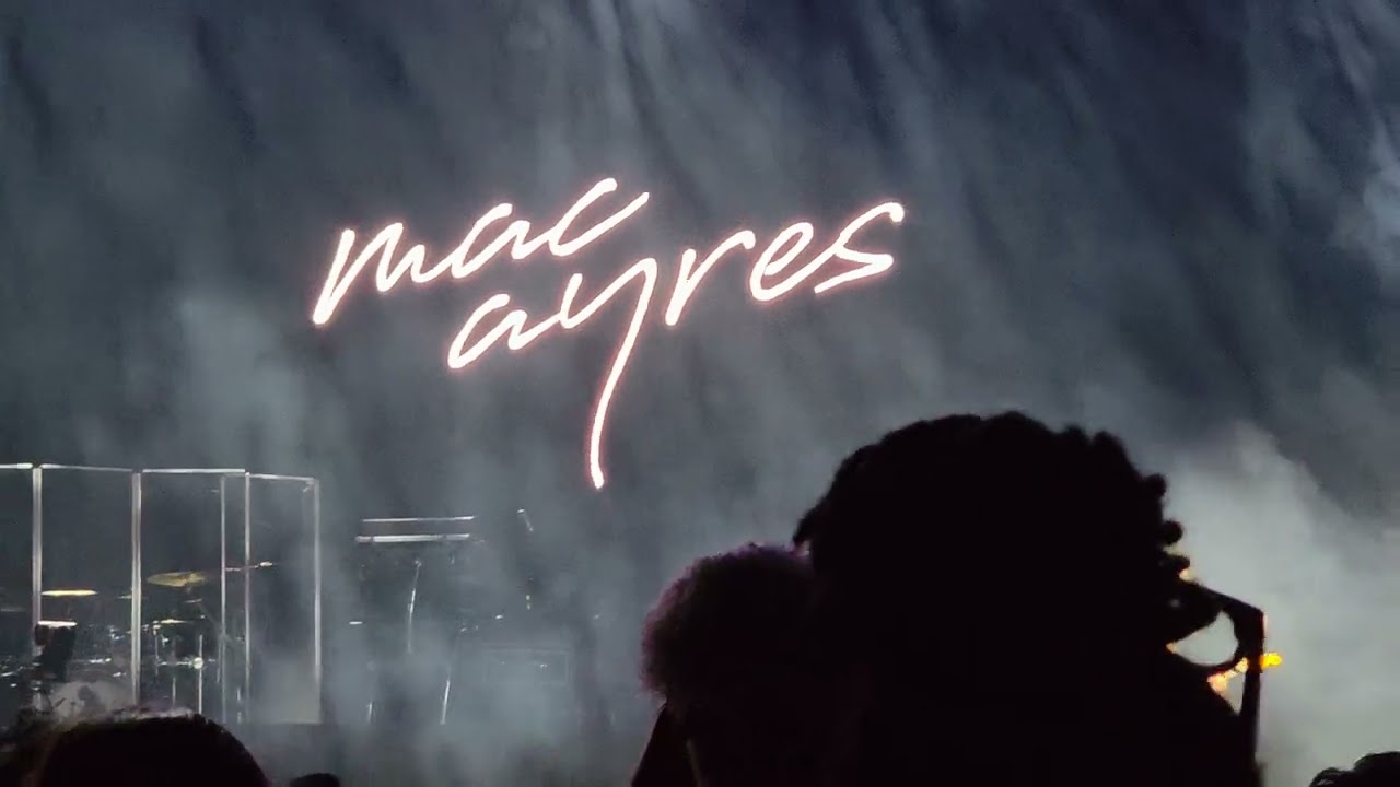  Mac Ayres - keshi - NYC - Madison Square Garden - opener #2 250724