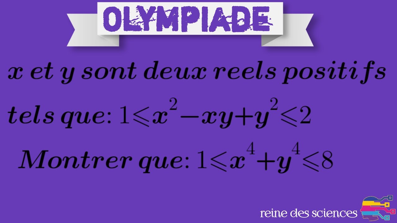 Olympiade maths pour le tronc commun.