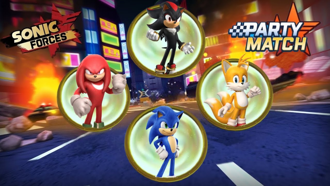 Party Match de película|Sonic Forces Speed Battle 