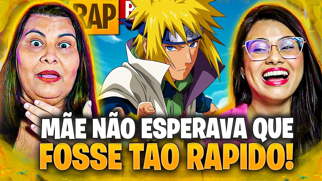 M&Atilde;E CONHECEU O MINATO! 😱 Rap do Minato (Naruto) | Tauz