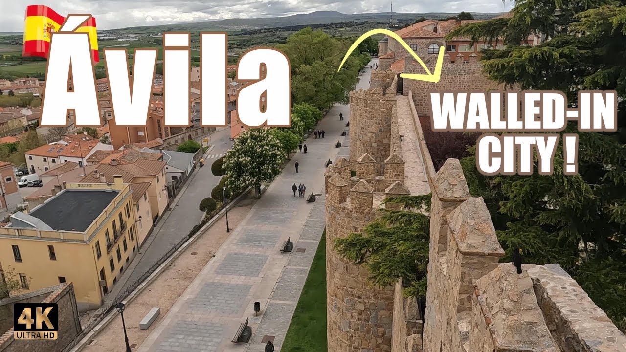 A STUNNING Walking Tour of &Aacute;vila Spain!