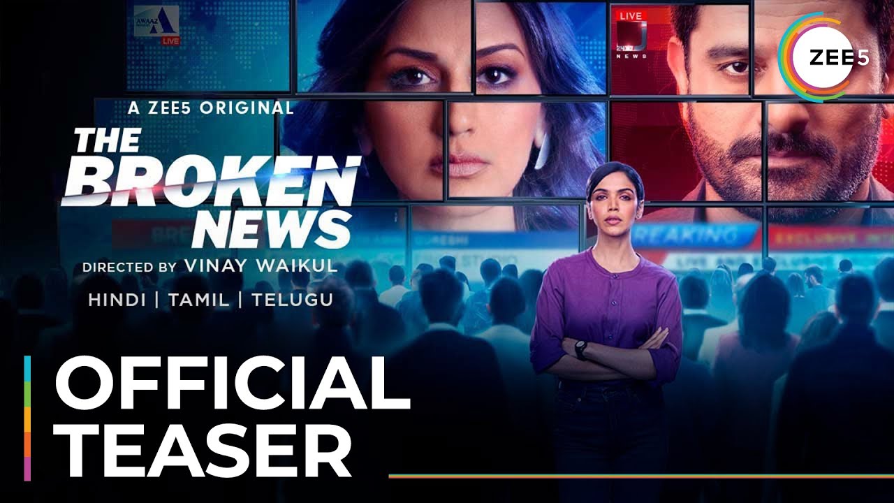 The Broken News | Official Teaser | Jaideep A | Sonali B | A ZEE5 Original | Coming Soon on ZEE5