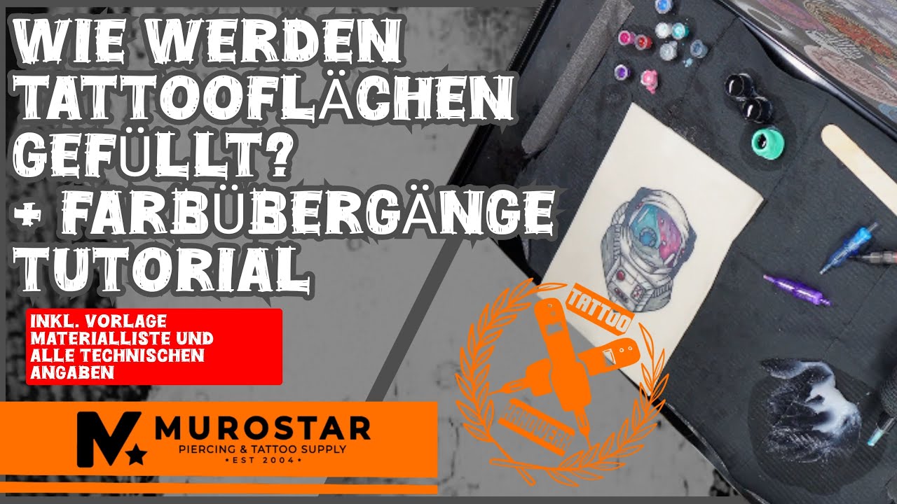 🎯🖋️ Tätowier mit mir – Colorpacking auf Kunsthaut! 🖤✨ | Tattoo Übung für alle