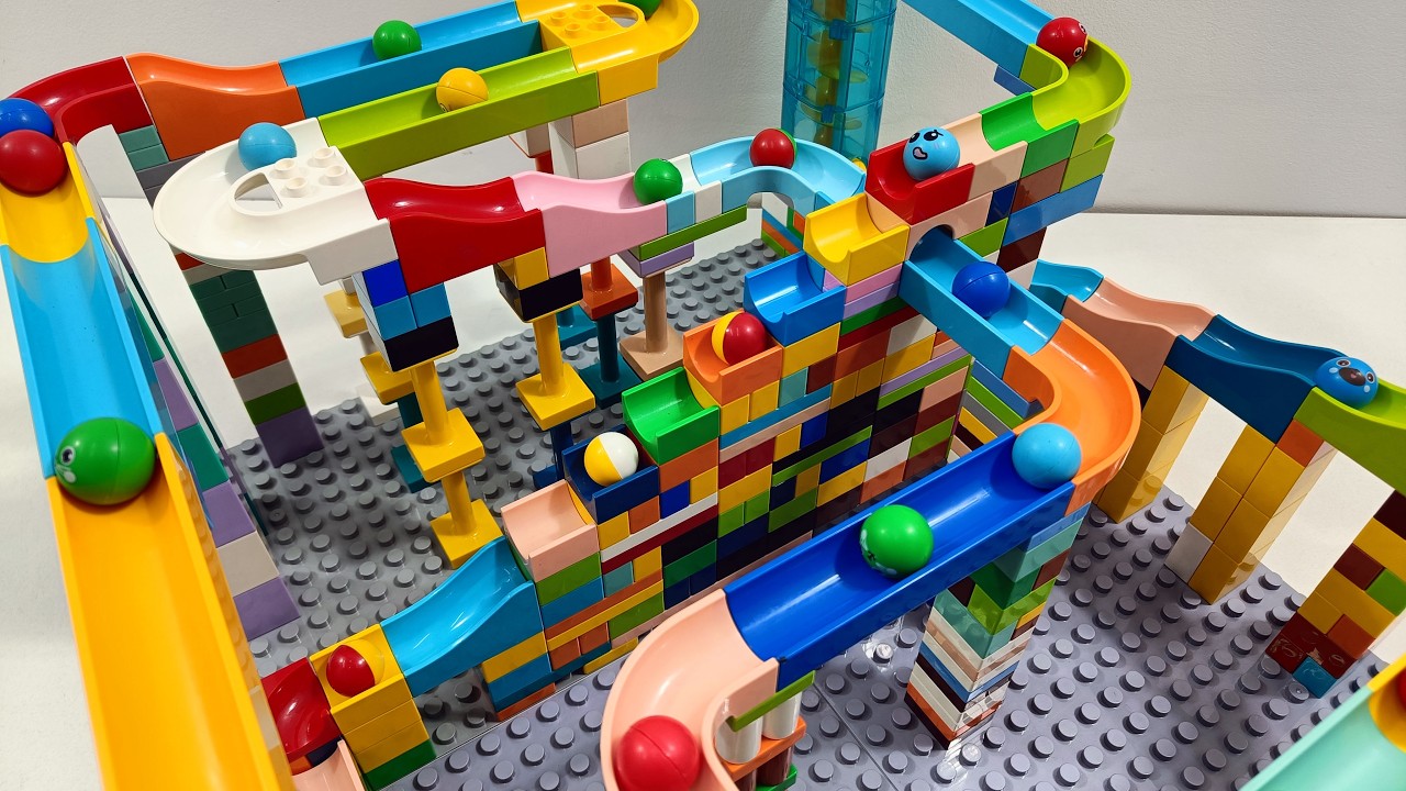 🚀 INSANE Marble Run Skyscraper – Ultimate Speed Drop!