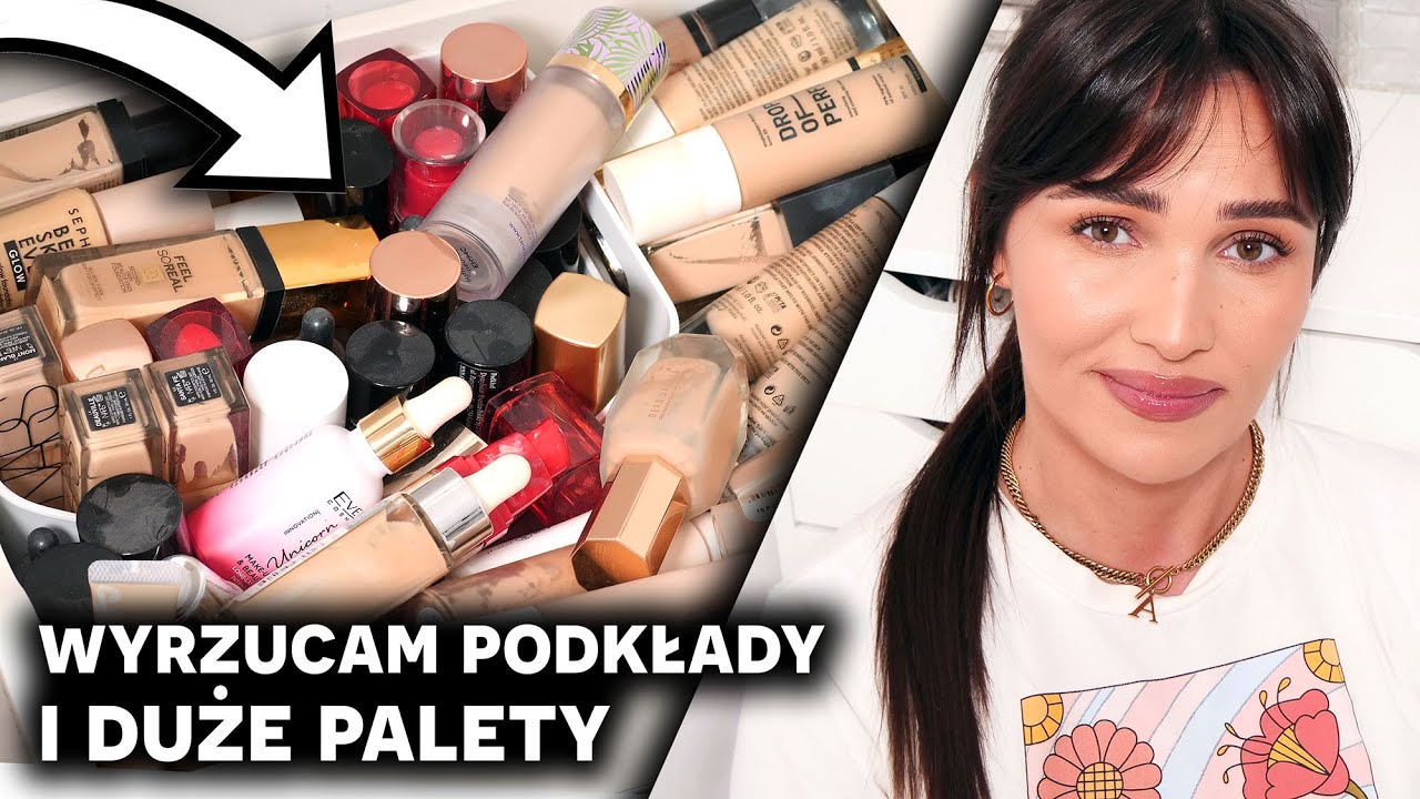 SZUFLADA WSTYDU 🙈 Wyrzucam i czyszczę PODKŁADY I PALETY DO OCZU 😲