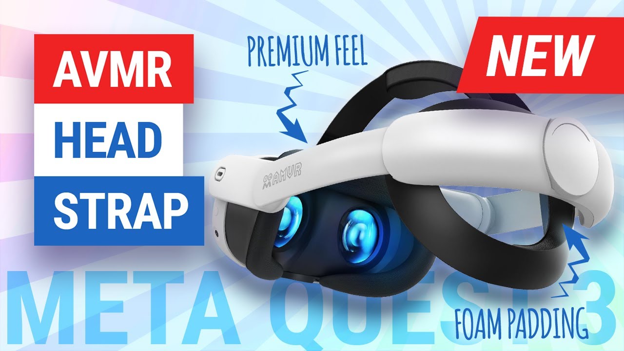 Solid Elite Head Strap Alternative for Meta Quest 3 from AMVR