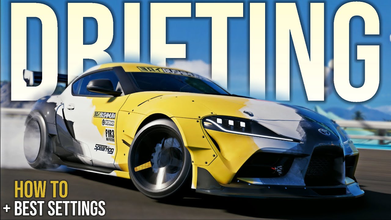 HOW TO DRIFT IN THE CREW MOTORFEST | BEST CONTROLLER SETTINGS | GR SUPRA 