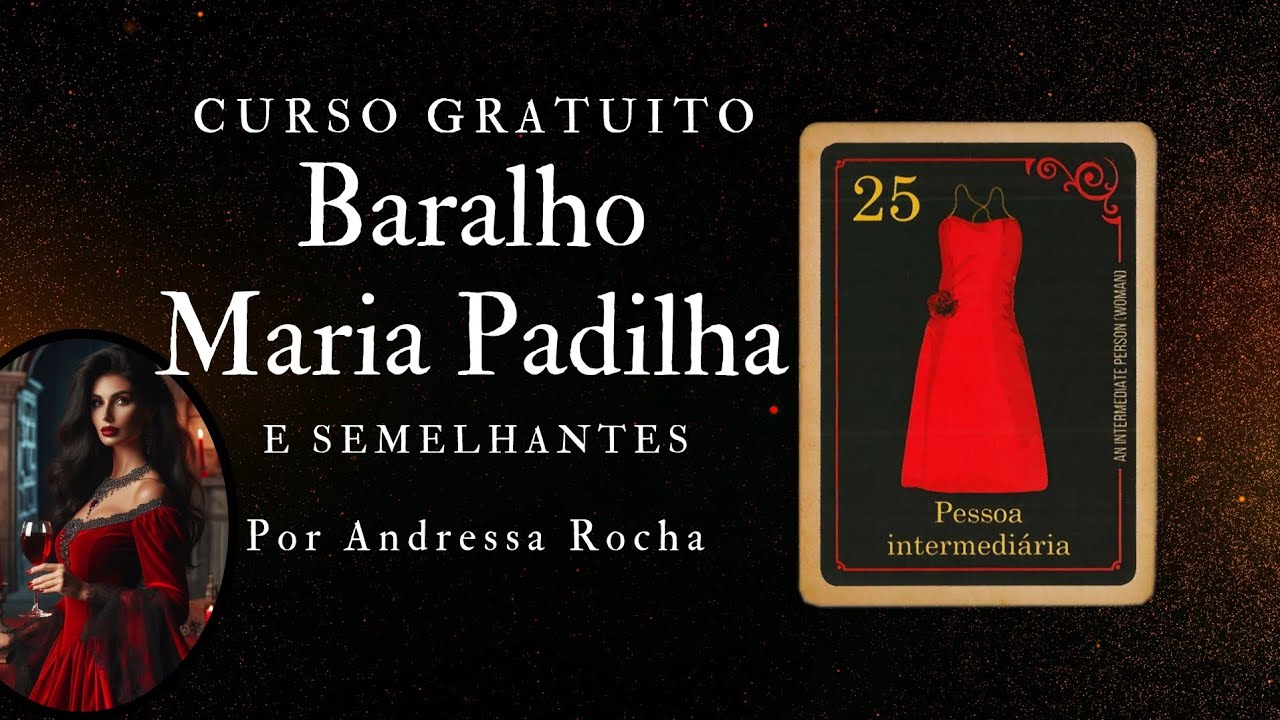Baralho Maria Padilha | Carta 25. Pessoa intermediária Fem. | Pontos Positivos e Negativos