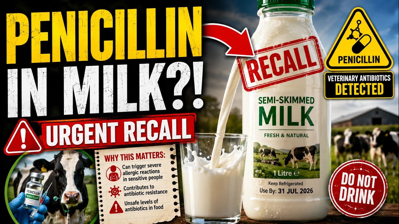 PENICILLIN FOUND IN MILK?! Graham&rsquo;s Issues Urgent Recall