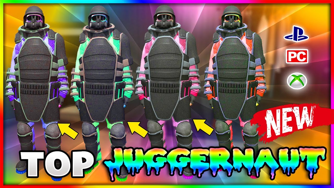 ✅NUEVO SIN PERDER NADA JUGGERNAUT DE COLORES CONJUNTO MODEADO SIN HACKS【PSN】Clothing Glitches