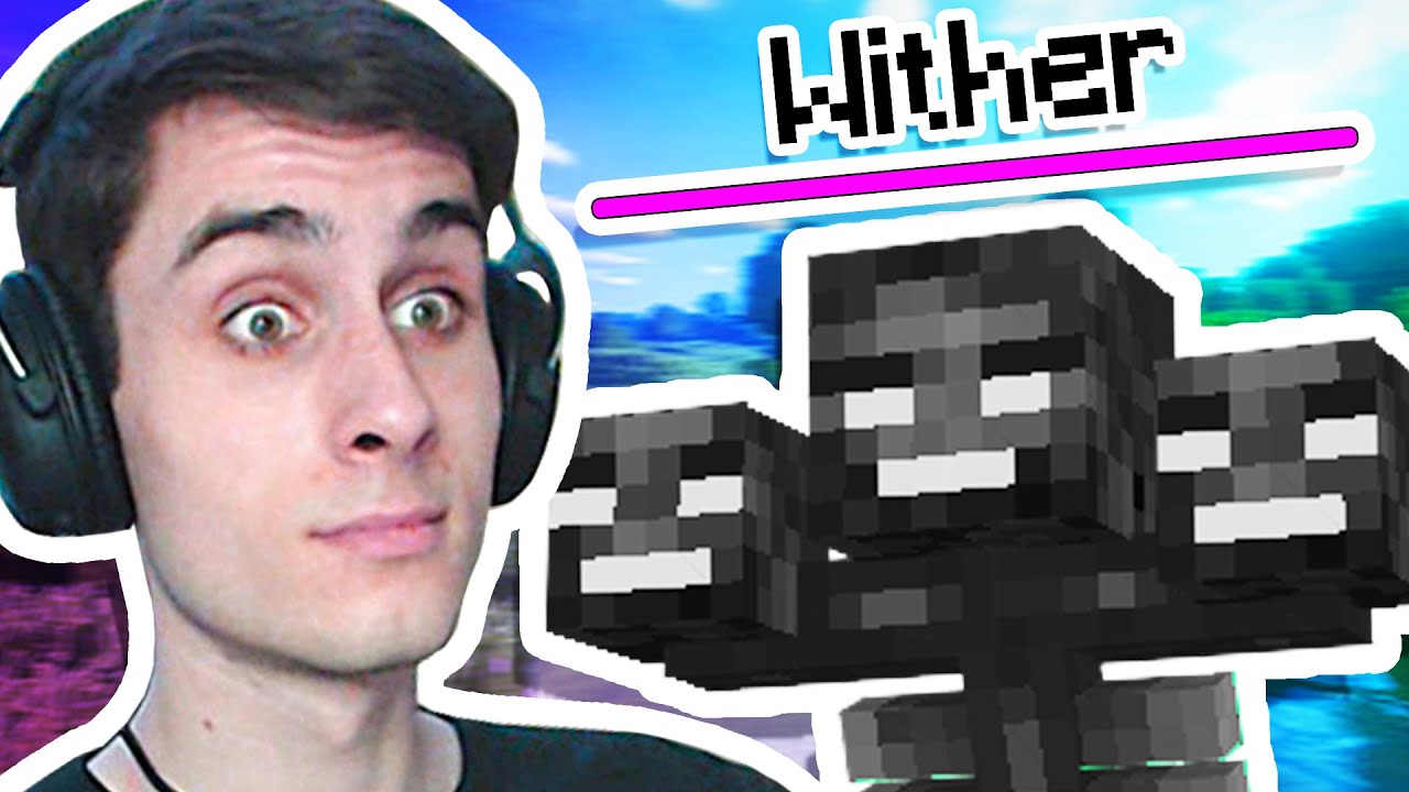 Hardcore #8 - KOVA PRIE&Scaron; WITHER BOSĄ! (labai sunku)