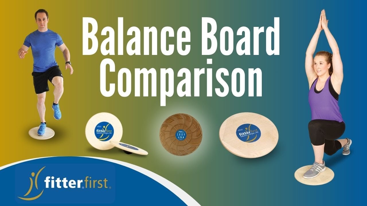 Fitterfirst Balance board comparison