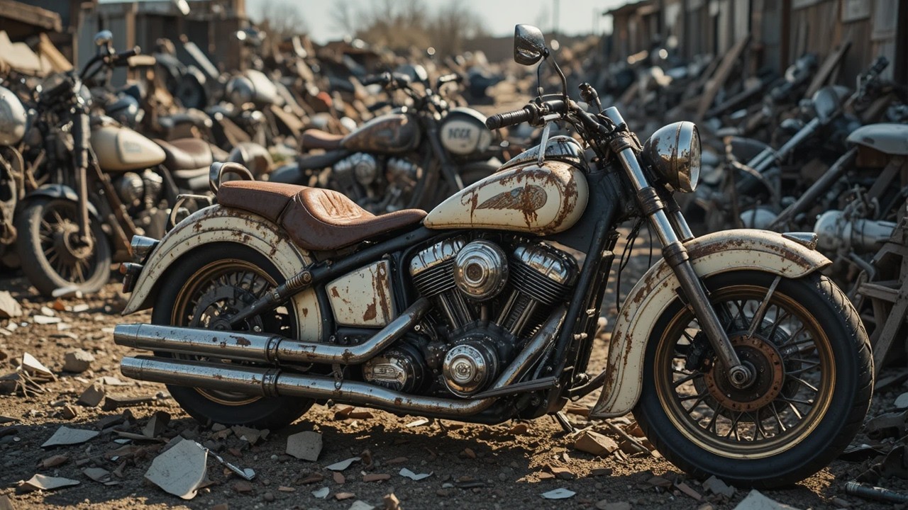 Rusty Restoration: Abandoned Classic Cream Indian Scout 1947 | Full ASMR Rebuild | MK RESTORATION