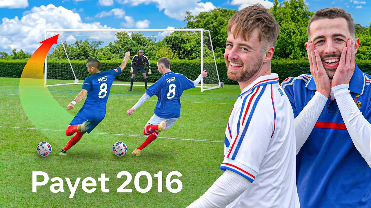 On a REPRODUIT les plus BEAUX BUTS marqués par la France à l'Euro