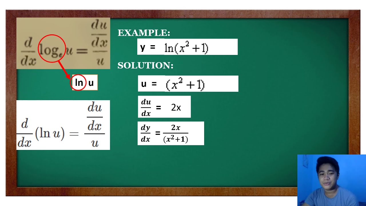 DIFFERENTIATION OF LOGARITHMIC AND EXPONENTIAL FUNCTION