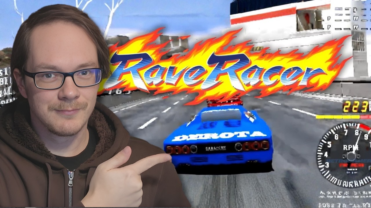 Playing Rave Racer - new Ridge Racer game finally on consoles for the first time
