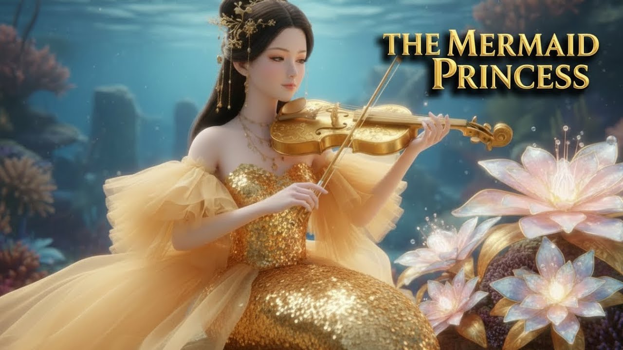 The Mermaid Princess | A Fantasy Fairytale between Hidden World | The Fragile Beauty of Human World