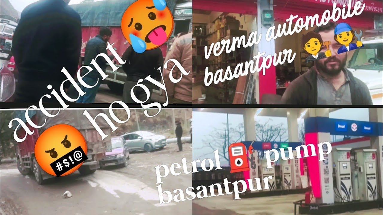 Live accident 🥵🤬 at (ghrogi) kingal kumarsain road🛻🚚