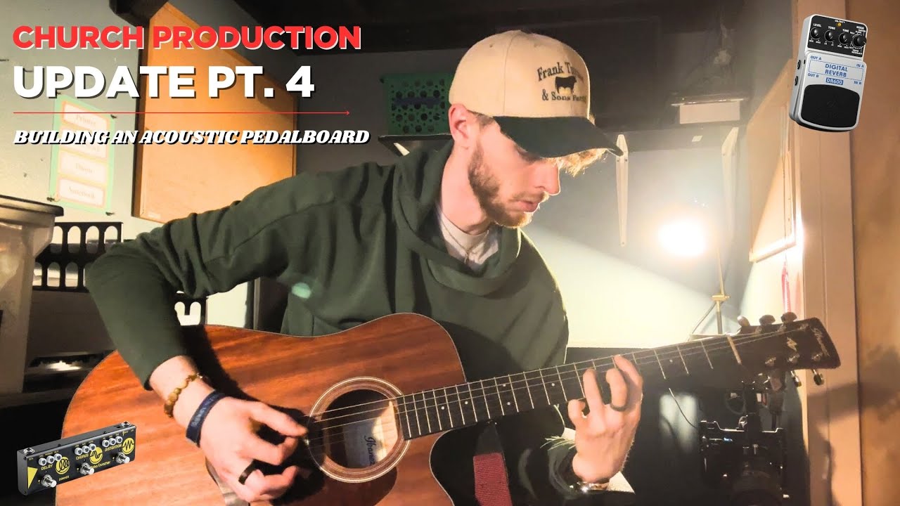 Building an Acoustic Pedalboard | Production Update 2025 pt. 4 | Redemption Church