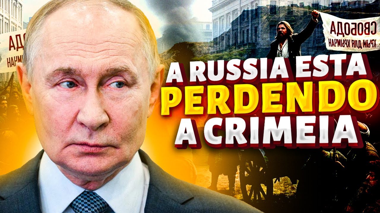 A Russia esta sendo EXPULSA da Crimeia! REVOLTA contra o regime de Putin: povo apoia a Ucrania
