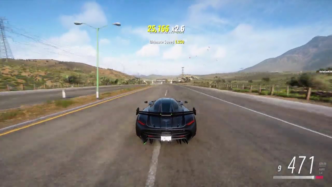 Test Speed koenigsegg jesko #forzahorizon5 !!