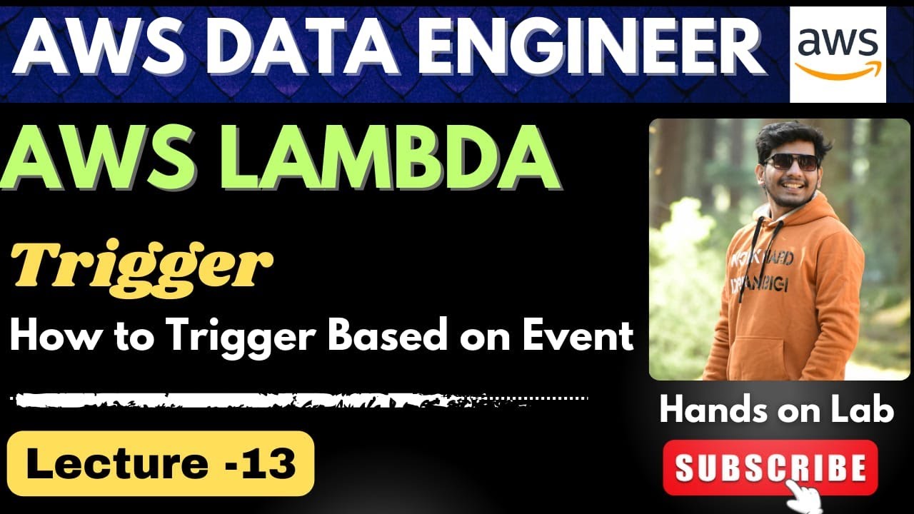 13. Практическое занятие по триггерам AWS Lambda | Инженер по данным AWS