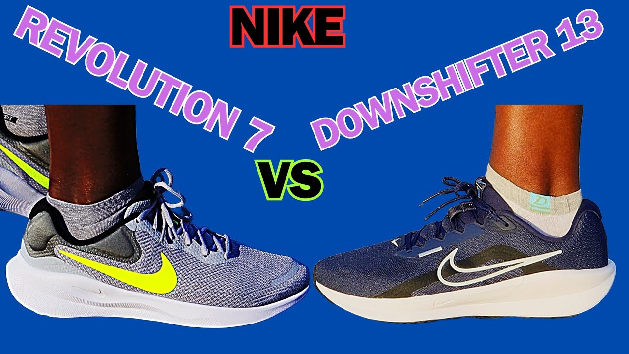 Nike Downshifter 13 vs Revolution 7, Full review #Nike   #Revolution7 #downshifter13 #budgetshoes