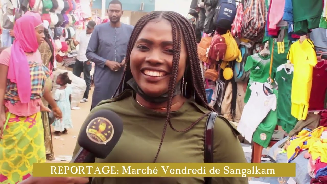 &Agrave; la D&eacute;couverte du March&eacute;  Vendredi de Sangalkam.