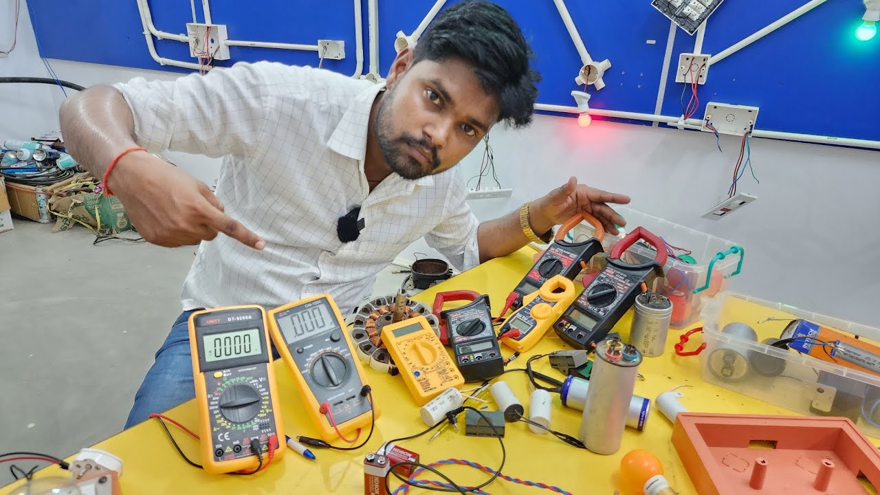🔴दुनियां के सभी मल्टीमीटर चलाना सीखें एक ही वीडियो में Digital Multimeter, Clamp Meter,  MFD Meter