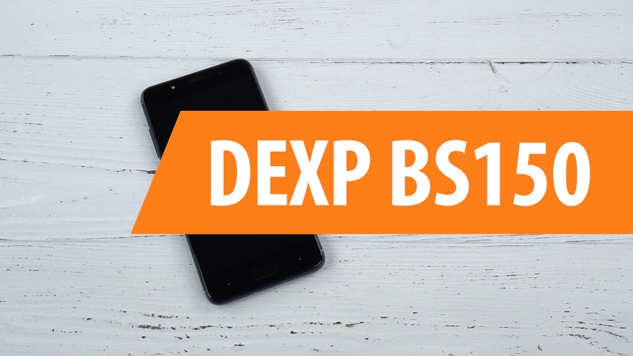 Распаковка смартфона DEXP BS150 / Unboxing DEXP BS150