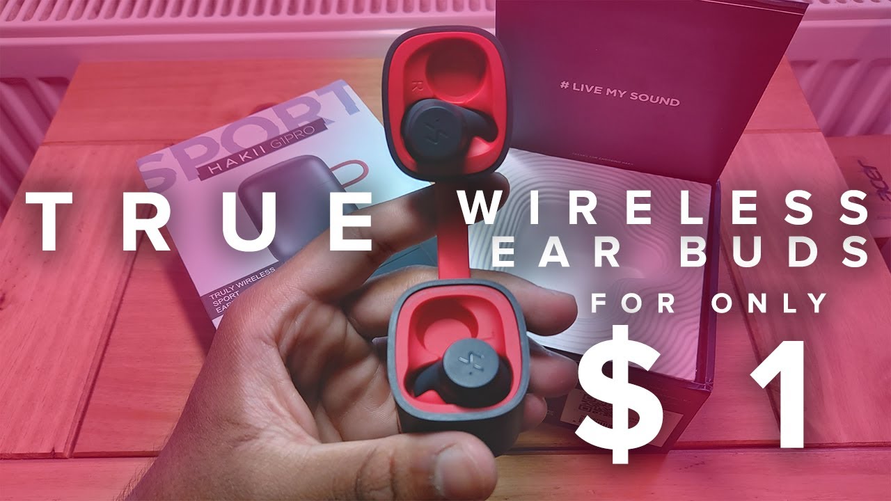 I Bought TRUE WIRELESS Earbuds for ONLY $1 - Hakii G1 Pro