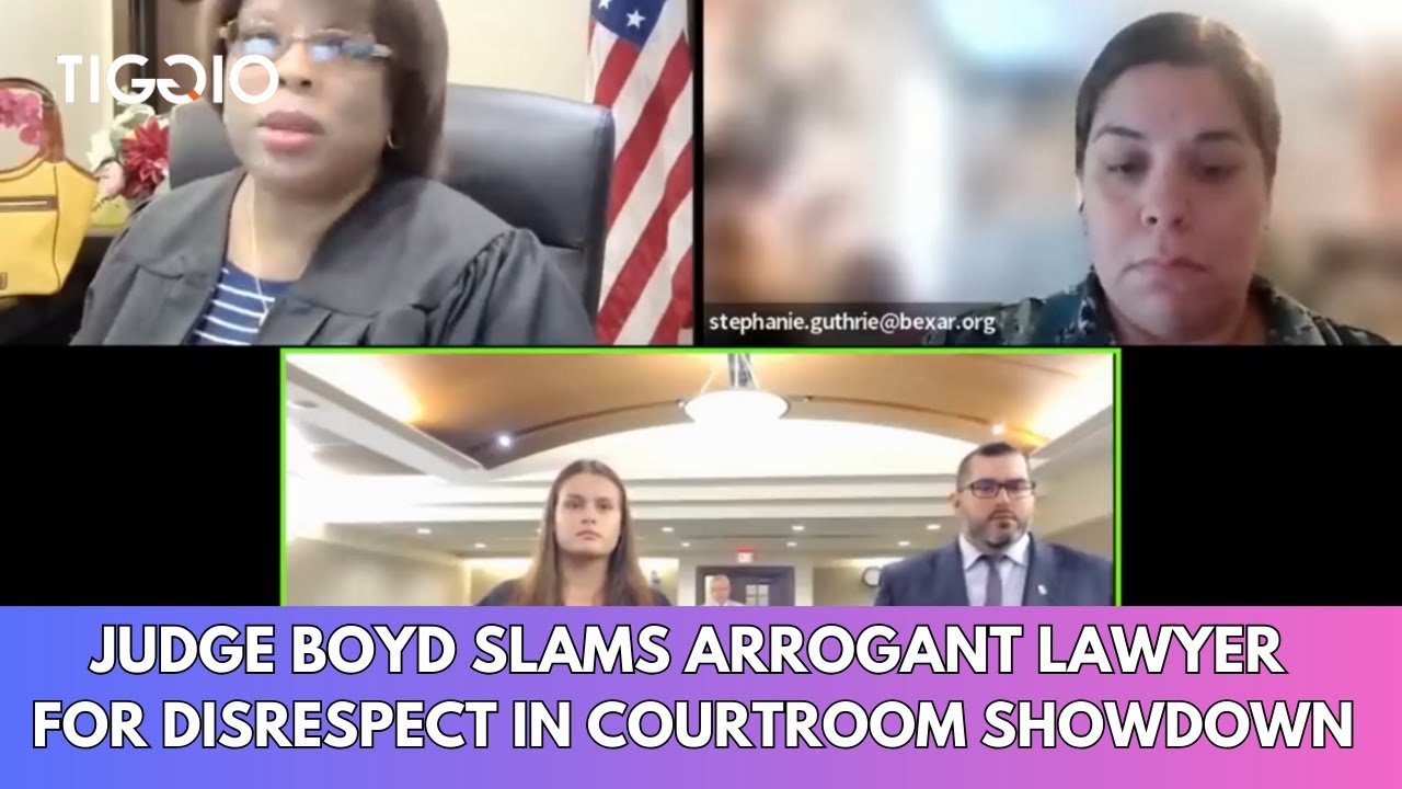 Judge Boyd SLAMS Arrogant Lawyer For Disrespect In Courtroom Showdown | Team Tiggio Court TV